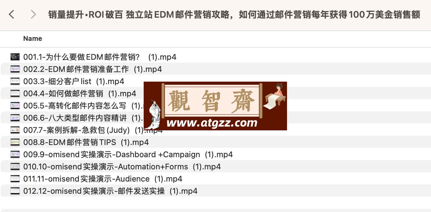 独立站EDM邮件营销攻略，如何通过邮件营销每年获得100万美金销售额-观智斋电商课程站