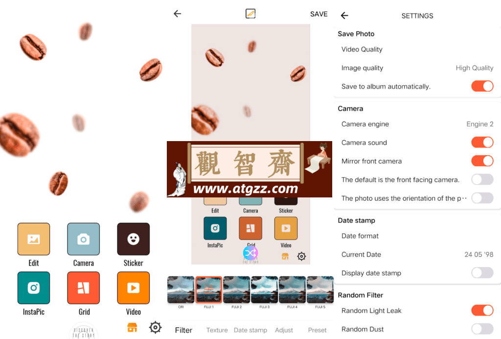 COFFEE CAMERA 咖啡相机v3.0.2 高级版-观智斋电商课程站