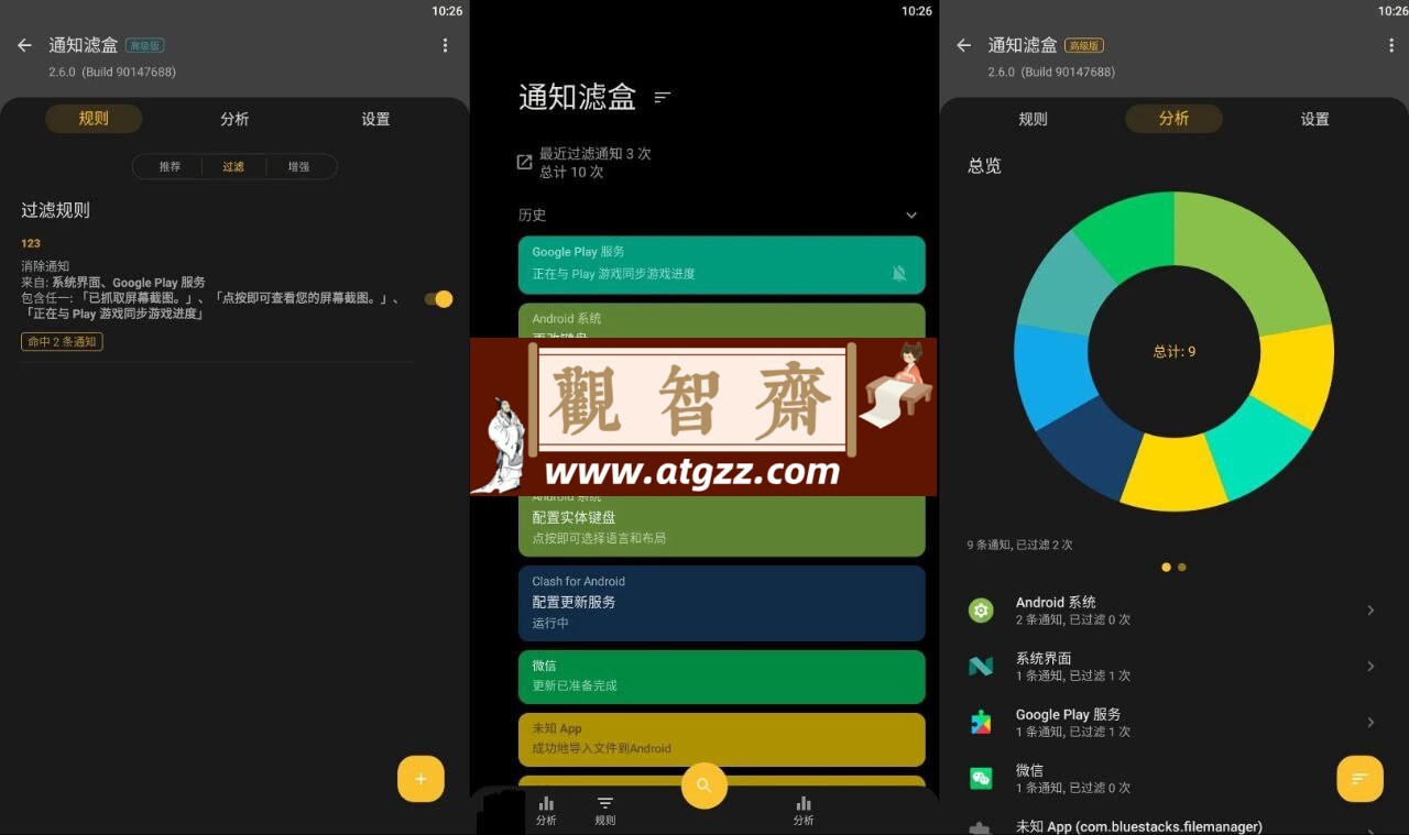 通知滤盒v3.3.0 高级版 手机通知管理增强-观智斋电商课程站