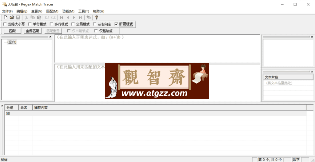 Regex Match Tracer 正则表达式工具-观智斋电商课程站