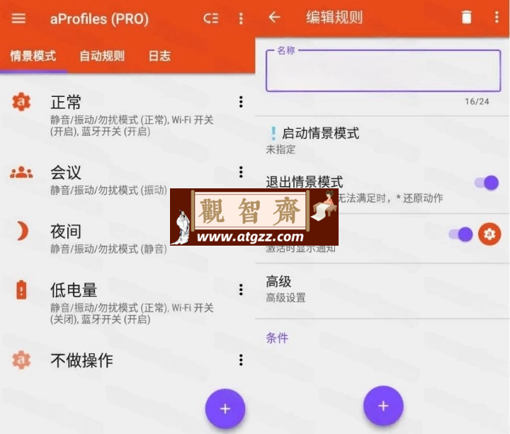 aProfiles Pro 自动任务v3.48-观智斋电商课程站