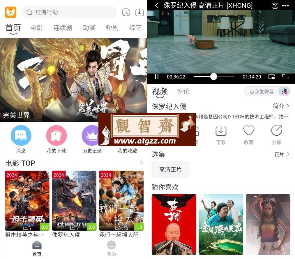 灵狐视频v2.2.6纯净版-观智斋电商课程站