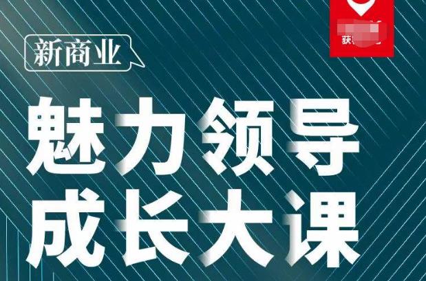 张琦·新商业魅力领导成长大课2023新版，高效管理必修课（30节）-观智斋电商课程站