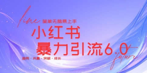最新小红书暴力引流私域玩法，日引200+兼职粉，简单无脑操作-观智斋电商课程站