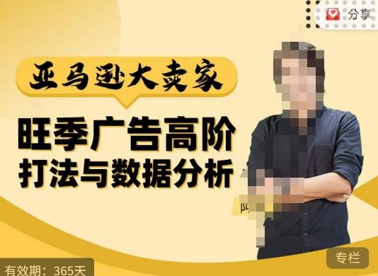 阿甘·亚马逊大卖家广告高阶打法与数据分析，走出传统广告误区；揭秘大卖惯用打法；数据驱动广告决策-观智斋电商课程站