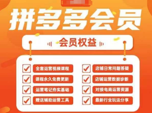 2025拼多多运营实战课，40节全流程教学，覆盖拼多多运营全链路-观智斋电商课程站