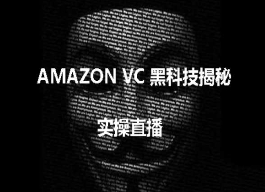 实操：AMAZON VC害人黑科技揭秘，跨境亚马逊教程-观智斋电商课程站