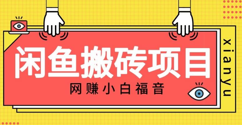 适合新手的闲鱼搬砖项目，日入50-100+，每天搞点零花钱-观智斋电商课程站