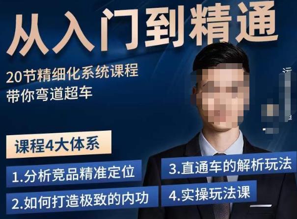 龙一·从入门到精通拼多多运营系列课，0-100的运营实操技巧，精细化系列课程带你弯道超车-观智斋电商课程站