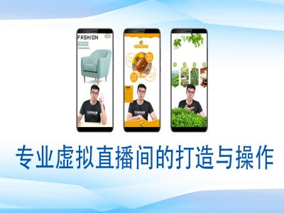个人虚拟直播间的搭建与操作，专业虚拟直播间的打造与操作-观智斋电商课程站