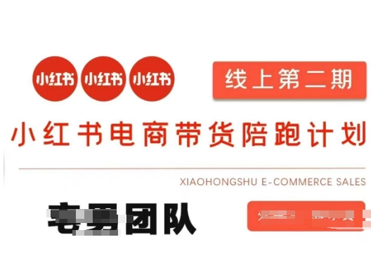 小红书电商带货课2期，月利润20个的小红书电商的有货源，无货源，虚拟产品，付费投流等整套玩法-观智斋电商课程站